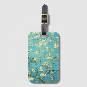 Vincent van Gogh Blossomong Almond Tree Bagagelabel