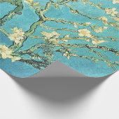 Vincent van Gogh Blossomong Almond Tree Cadeaupapier (Hoek)