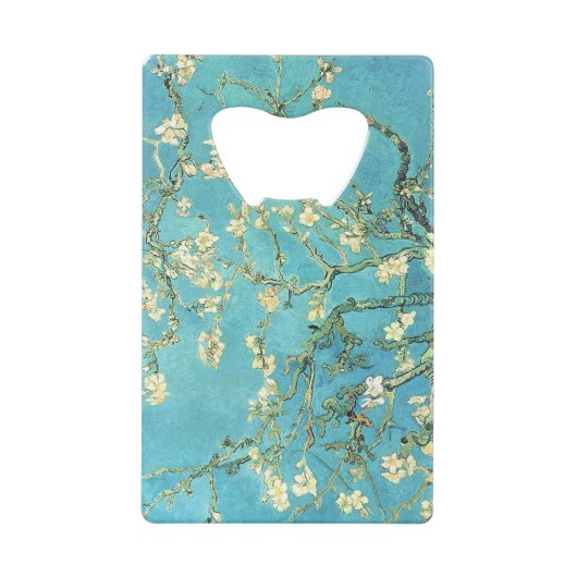 Vincent van Gogh Blossomong Almond Tree Creditkaart Flessenopener (Voorkant)