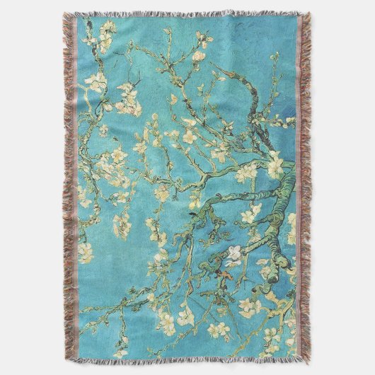 Vincent van Gogh Blossomong Almond Tree Deken (Voorkant Verticaal)