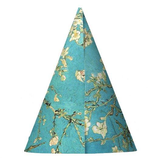 Vincent van Gogh Blossomong Almond Tree Feesthoedjes (Achterkant)