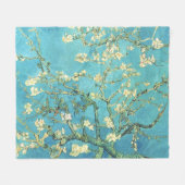 Vincent van Gogh Blossomong Almond Tree Fleece Deken (Voorkant (Horizontaal))