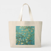 Vincent van Gogh Blossomong Almond Tree Grote Tote Bag (Achterkant)