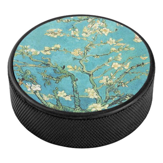 Vincent van Gogh Blossomong Almond Tree Hockey Puck (3/4)