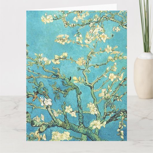 Vincent van Gogh Blossomong Almond Tree Kaart (Voorkant)