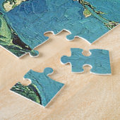 Vincent van Gogh Blossomong Almond Tree Legpuzzel (Zijkant)