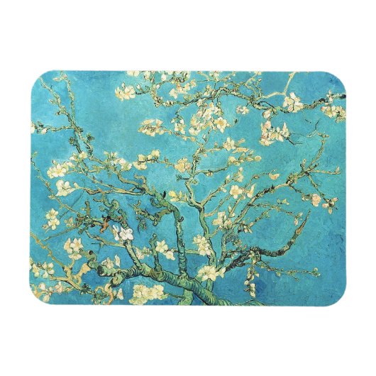 Vincent van Gogh Blossomong Almond Tree Magneet (Horizontaal)
