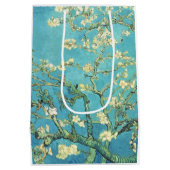 Vincent van Gogh Blossomong Almond Tree Medium Cadeauzakje (Achterkant)