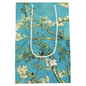 Vincent van Gogh Blossomong Almond Tree Medium Cadeauzakje (Achterkant)