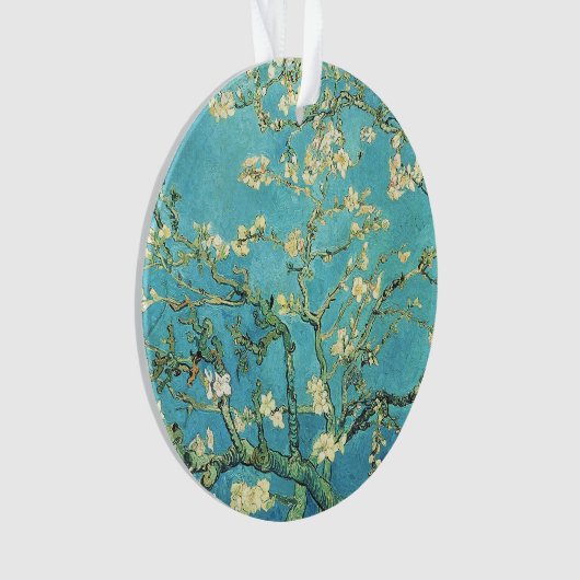 Vincent van Gogh Blossomong Almond Tree Ornament (voorkant)