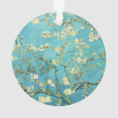 Vincent van Gogh Blossomong Almond Tree Ornament (achterkant)