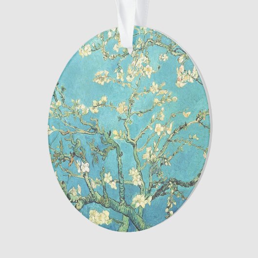 Vincent van Gogh Blossomong Almond Tree Ornament (voorkant)