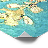 Vincent van Gogh Blossomong Almond Tree Poster (Hoek)