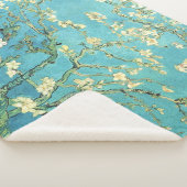 Vincent van Gogh Blossomong Almond Tree Sherpa Deken (3/4)