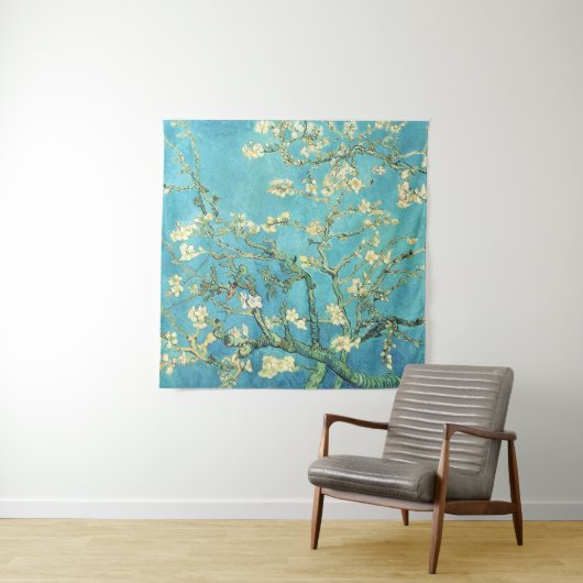 Vincent van Gogh Blossomong Almond Tree Wandkleed (In situ)