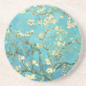 Vincent van Gogh Blossomong Almond Tree Zandsteen Onderzetter (Voorkant)