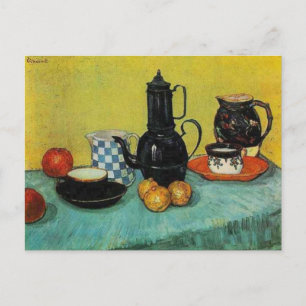 Vincent van Gogh Blue Enamel Coffee Pot Briefkaart