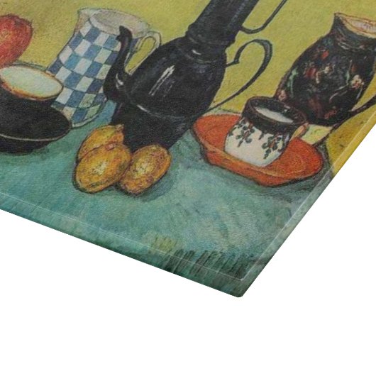 Vincent van Gogh Blue Enamel Coffee Pot Snijplank (Hoek)