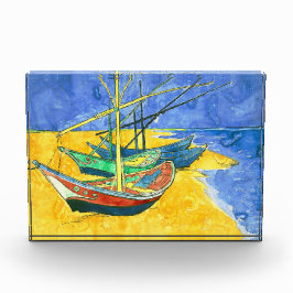 Vincent van Gogh Boats bij Saintes-Marie watercol Fotoblokken
