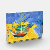 Vincent van Gogh Boats bij Saintes-Marie watercol Fotoblokken (Links)