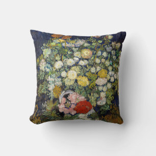 Vincent van Gogh - Boeket Bloemen in een Vaas Kussen