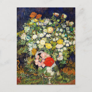 Vincent van Gogh Boeket van Bloemen Schilderen Briefkaart