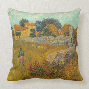 Vincent van Gogh   Boerderij in de Provence, 1888 Kussen