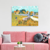 Vincent van Gogh, Boerderij in de Provence Canvas Afdruk (Insitu (Woonkamer))
