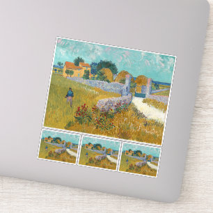 Vincent van Gogh, Boerderij in de Provence Sticker