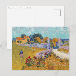 Vincent van Gogh - Boerderij in Provence Briefkaart