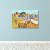 Vincent van Gogh - Boerderij in Provence Canvas Afdruk (Insitu (Houten vloer))