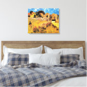 Vincent Van Gogh - Boerderij in Provence Kunstschi Canvas Afdruk (Insitu (Slaapkamer))