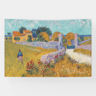 Vincent van Gogh - Boerderij in Provence Spandoek