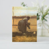 Vincent van Gogh - Boeren die aardappelen planten (Staand voorkant)