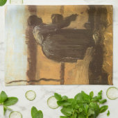 Vincent van Gogh - Boeren die aardappelen planten Theedoek (Gevouwen)