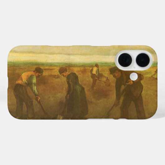 Vincent van Gogh - Boeren die aardappels planten  Case-Mate iPhone Case (Achterkant (horizontaal))