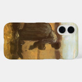 Vincent van Gogh - Boeren planten aardappels Case-Mate iPhone Case (Achterkant (horizontaal))