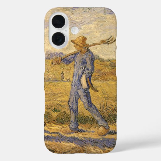 Vincent van Gogh - Boerenpaar aan het werk Case-Mate iPhone Case (Achterkant)