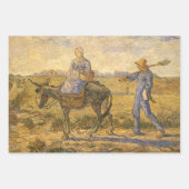 Vincent van Gogh - Boerenpaar aan het werk Inpakpapier Vel (Voorkant 3)