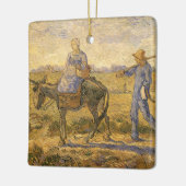 Vincent van Gogh - Boerenpaar aan het werk Keramisch Ornament (Links)