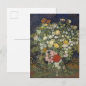 Vincent Van Gogh| Boet van bloemen in een Vase Briefkaart (Voorkant / Achterkant)