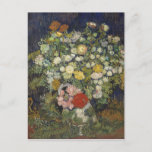 Vincent Van Gogh| Boet van bloemen in een Vase Briefkaart<br><div class="desc">Bouquet Flowers in een Vase door Vincent Van Gogh � Bridgeman Afbeeldingen</div>