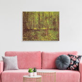 Vincent van Gogh - Bomen en Ondergroei Canvas Afdruk (Insitu (Woonkamer))