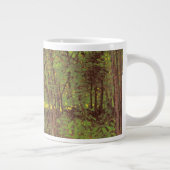 Vincent van Gogh - Bomen en Ondergroei Grote Koffiekop (Rechts)