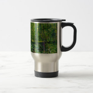 Vincent Van Gogh Bomen En Ondergroei Reisbeker