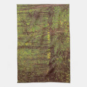 Vincent van Gogh - Bomen en Ondergroei Theedoek (Verticaal)