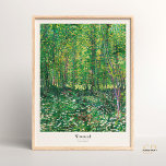 Vincent van Gogh Bomen en Undergrowth Art Print<br><div class="desc">Dompel jezelf onder in de wereld van Vincent van Gogh's "Bomen en Ondergroei" met deze prachtige kunstprint. Verhoog uw interieur met het boeiende werk van deze gerenommeerde Nederlandse kunstenaar.</div>