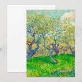 Vincent van Gogh Boomgaard in bloei Kaart (Voorkant / Achterkant)