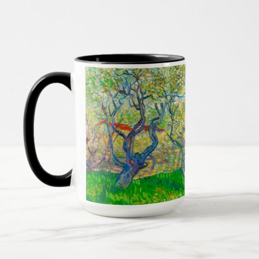 Vincent van Gogh Boomgaard in bloei Mok (Links)