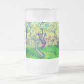 Vincent van Gogh Boomgaard in Blossom Matglas Bierpul (Center)